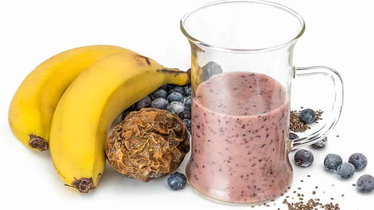 Smoothie De Banana Mirtilos Veja Como Preparar Esta Bebida