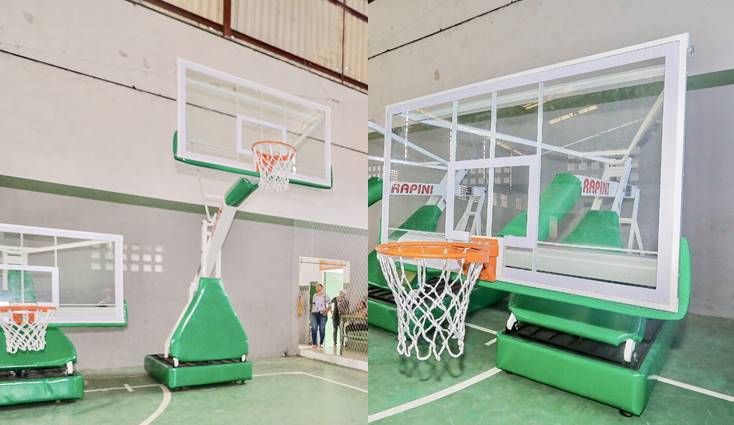 Prefeitura de Simões Filho adquire tabela de basquetebol