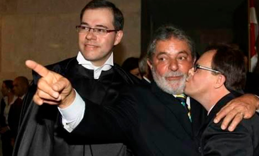 Foto de desembargador beijando Lula no rosto: fake news ou verdade?