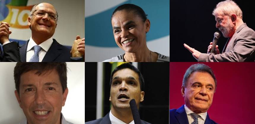 Seis partidos oficializam candidatos à Presidência neste sábado