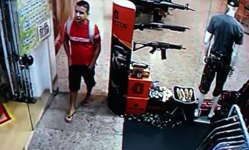 Homem furta arma de brinquedo dentro de shopping em Salvador; veja vídeo
