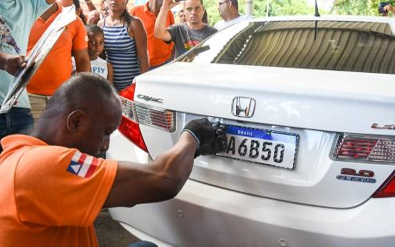 Nova Resolução altera implantação das placas Mercosul em todo país