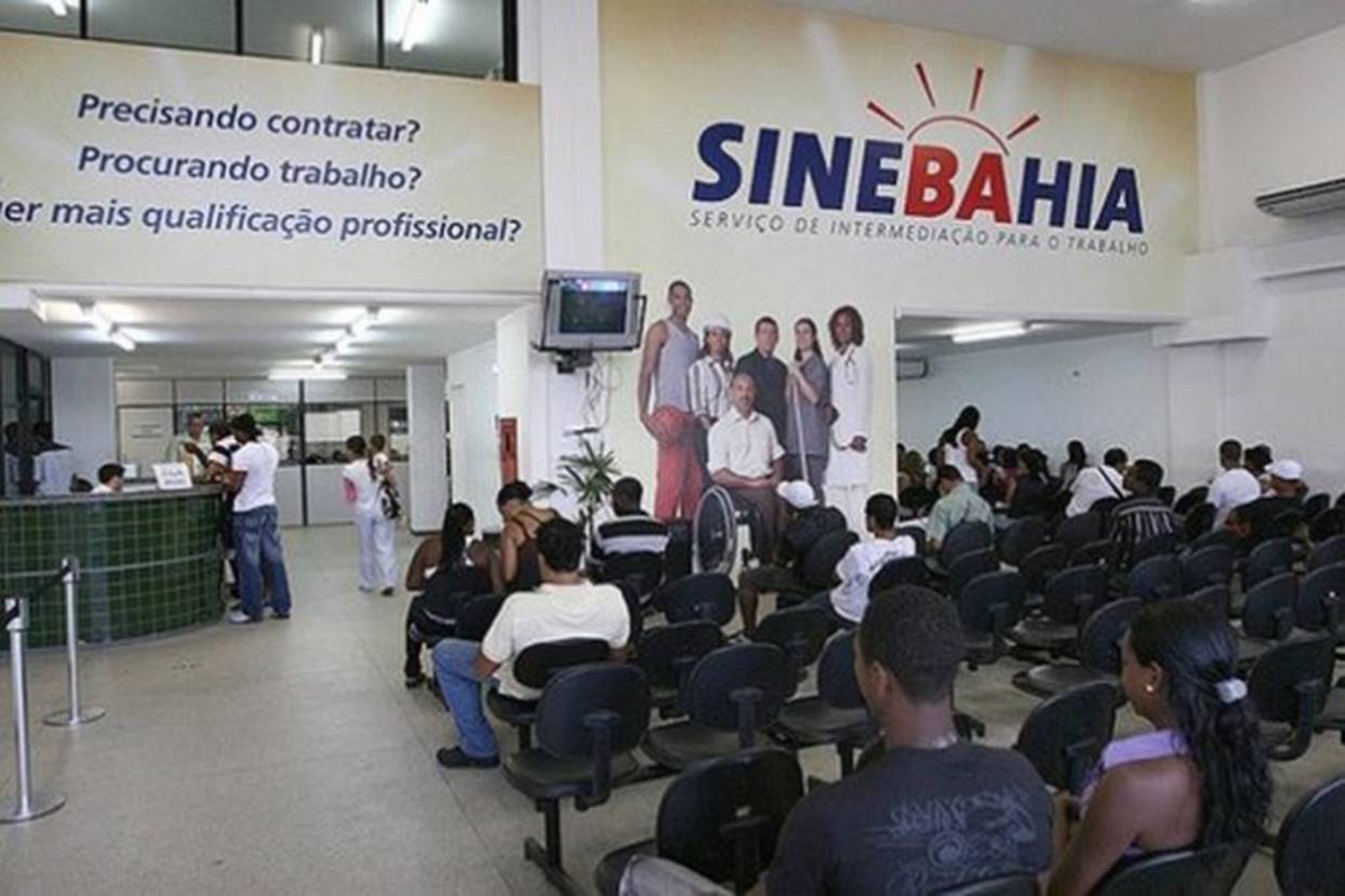 SineBahia abre novas de vagas de emprego nesta segunda-feira