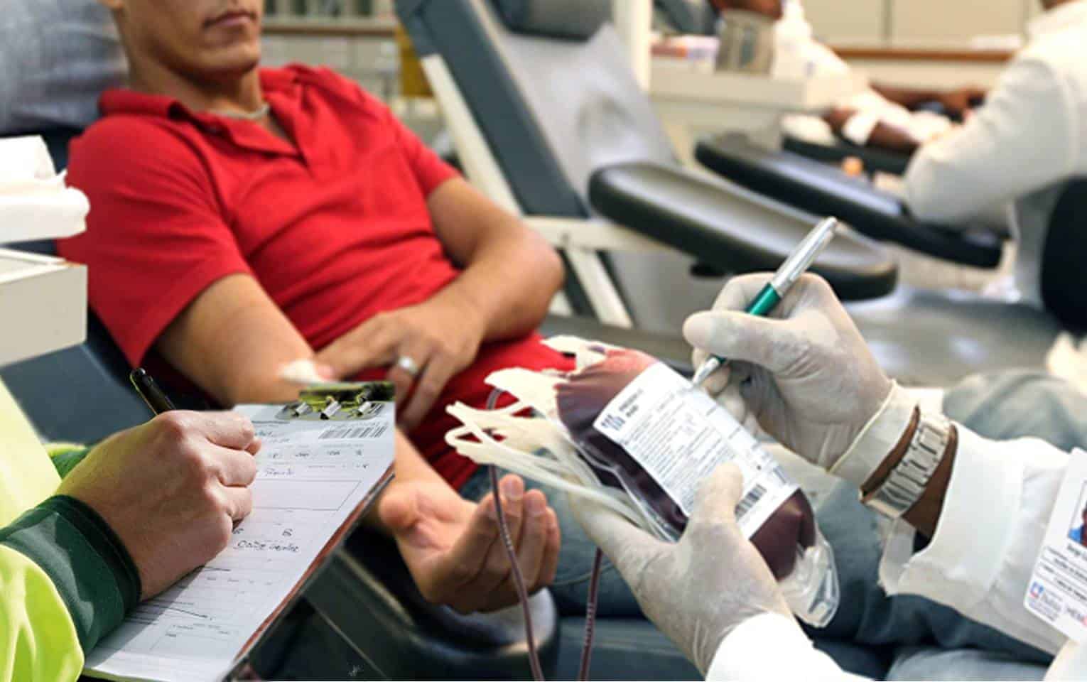 Pagamento de multa de trânsito com doação de sangue
