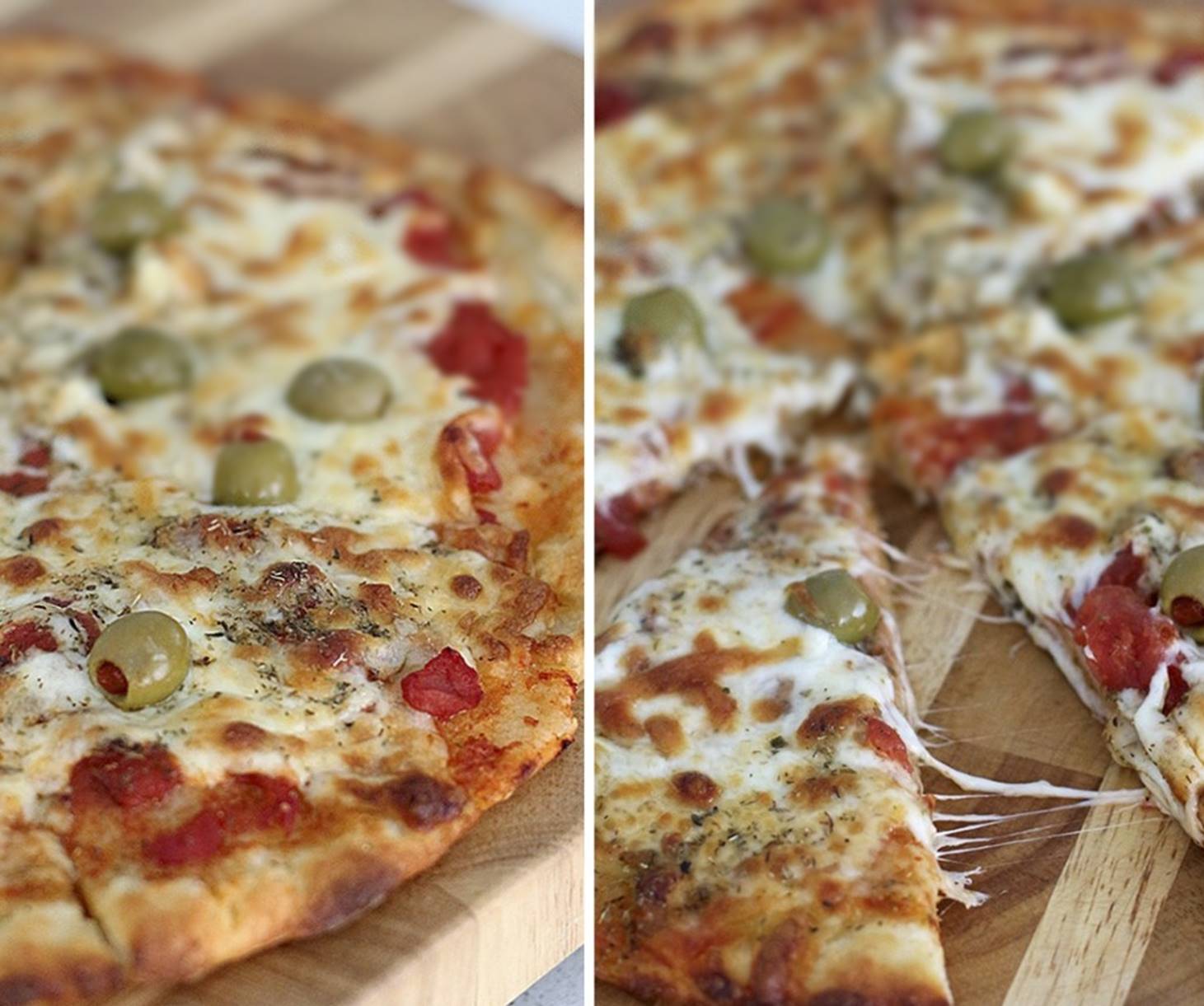 Pizza que leva apenas 2 ingredientes e fica pronta rapidinho faz sucesso