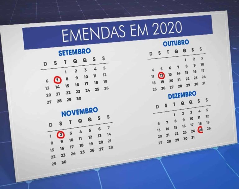 2020 Terá Seis Feriados Prolongados Veja A Lista E Programe Se 4610