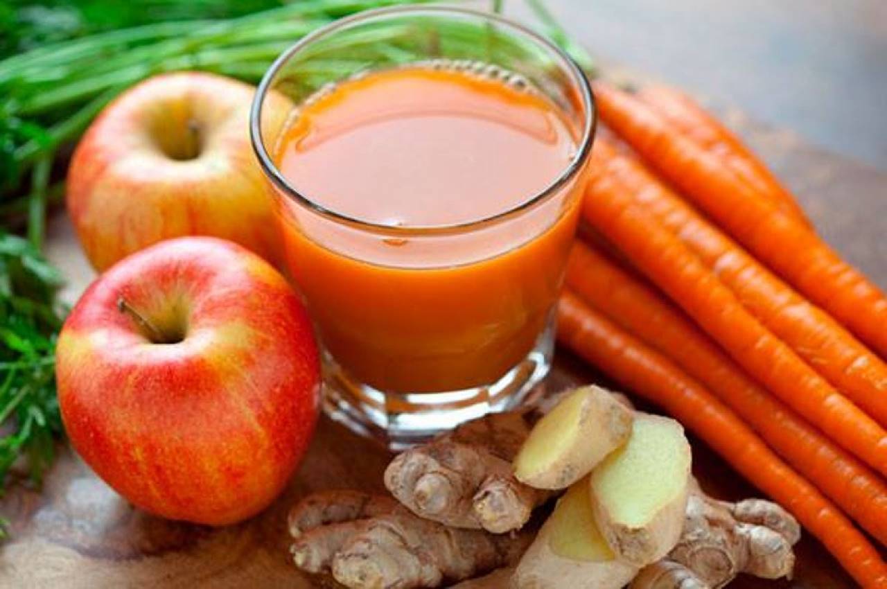 Receita de suco de cenoura com maçã para emagrecer vários quilos