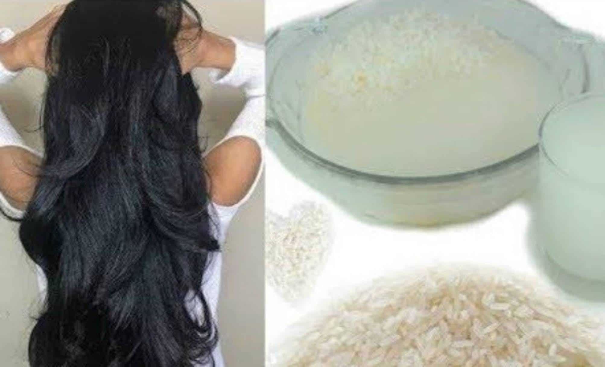 Nova receita acelera o crescimento dos cabelos com água de arroz