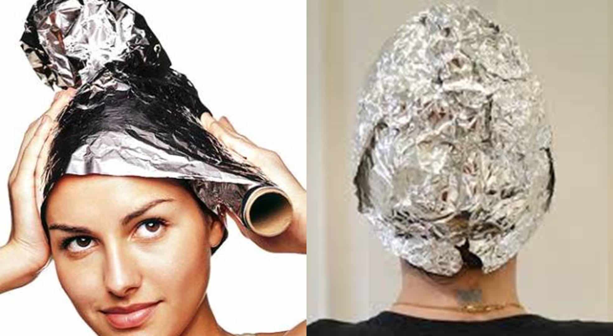 Saiba como reparar o cabelo de forma barata e eficaz com papel alumínio
