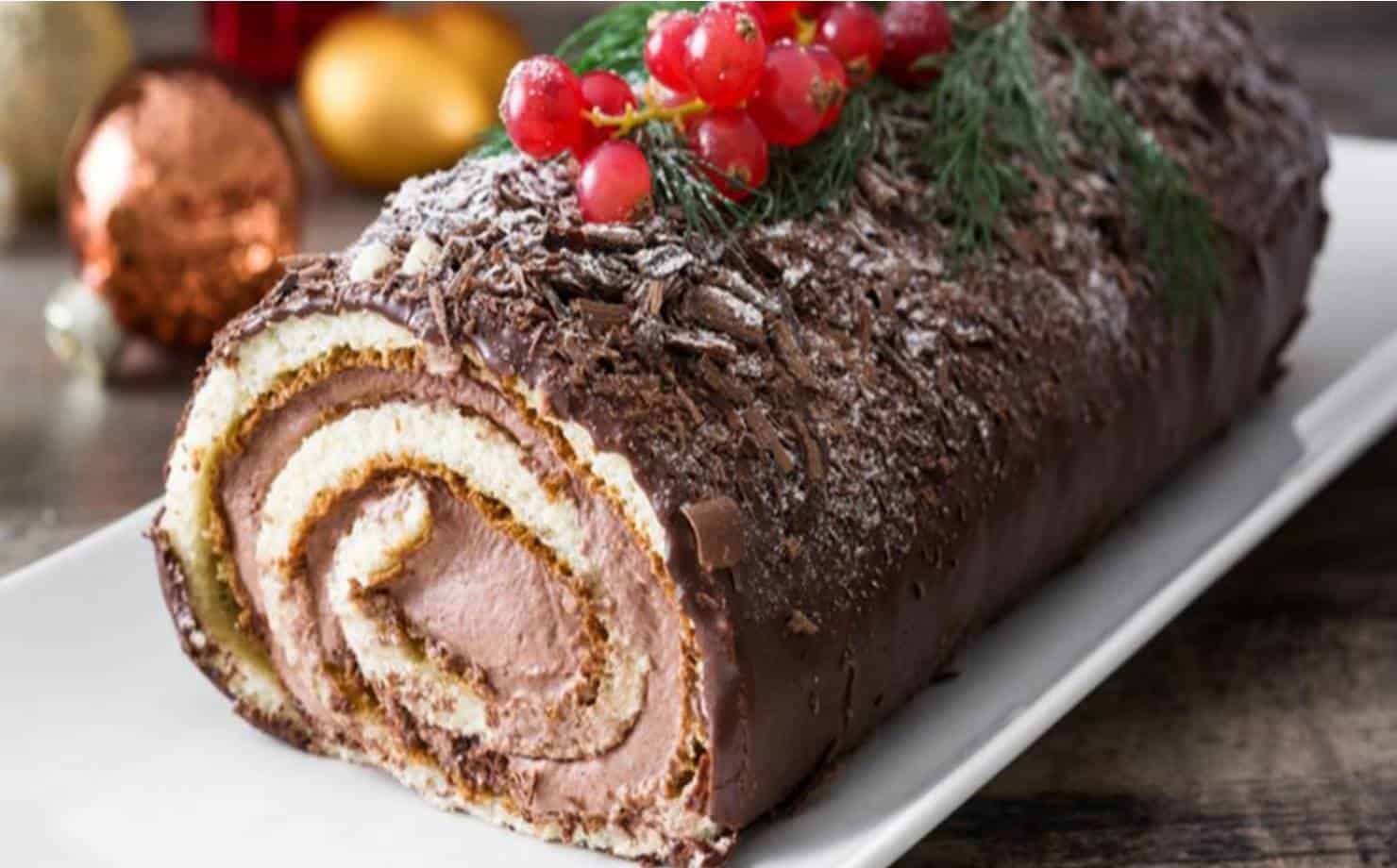 Rocambole de Chocolate: uma sobremesa fácil e gostosa para seu Natal
