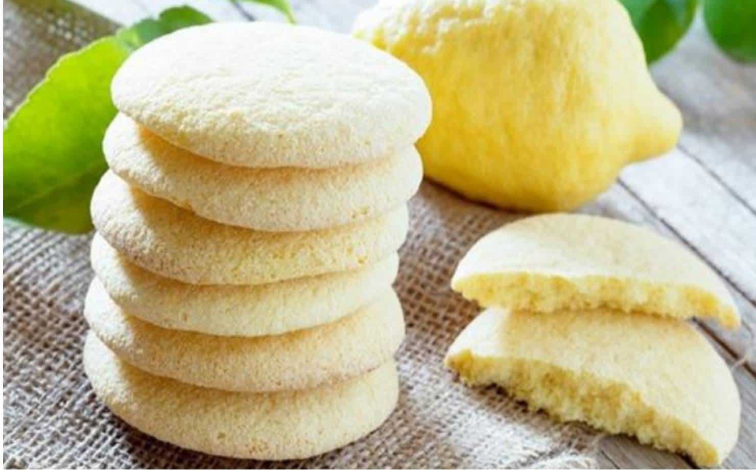 Prepare deliciosos biscoitos de limão com 4 ingredientes
