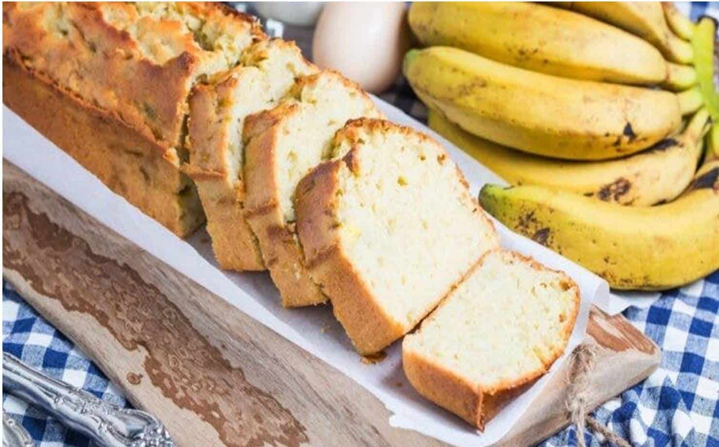 Aprenda a fazer um saboroso pão de banana fofinho