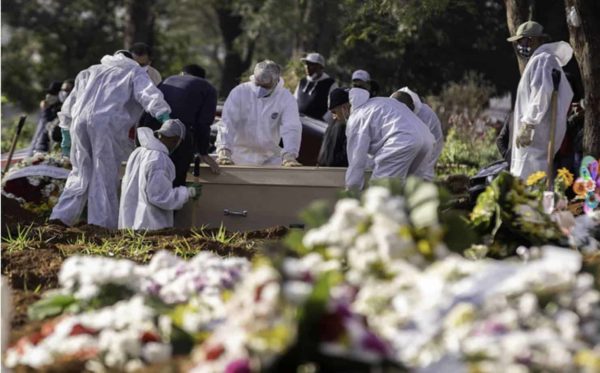 Recorde: Brasil tem 3.780 mortes registradas em 24 horas