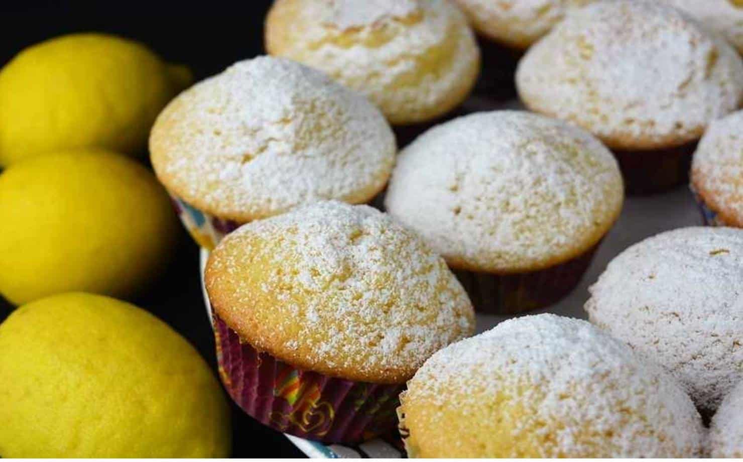 Muffins de limão: fáceis, deliciosos e prontos em menos de meia hora