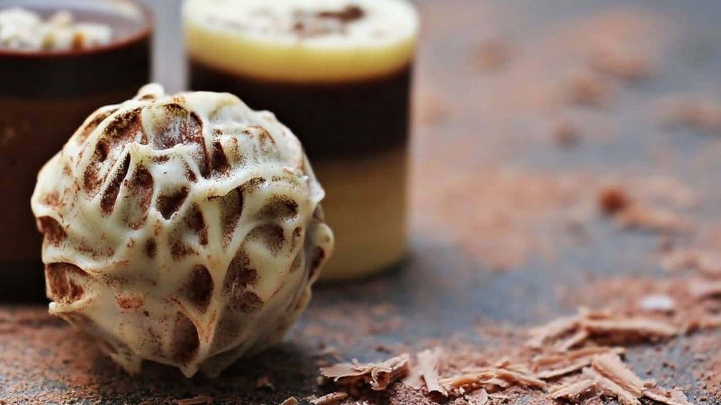 Bolinhas de chocolate amargo com coco, a sobremesa ideal para não quebrar a dieta