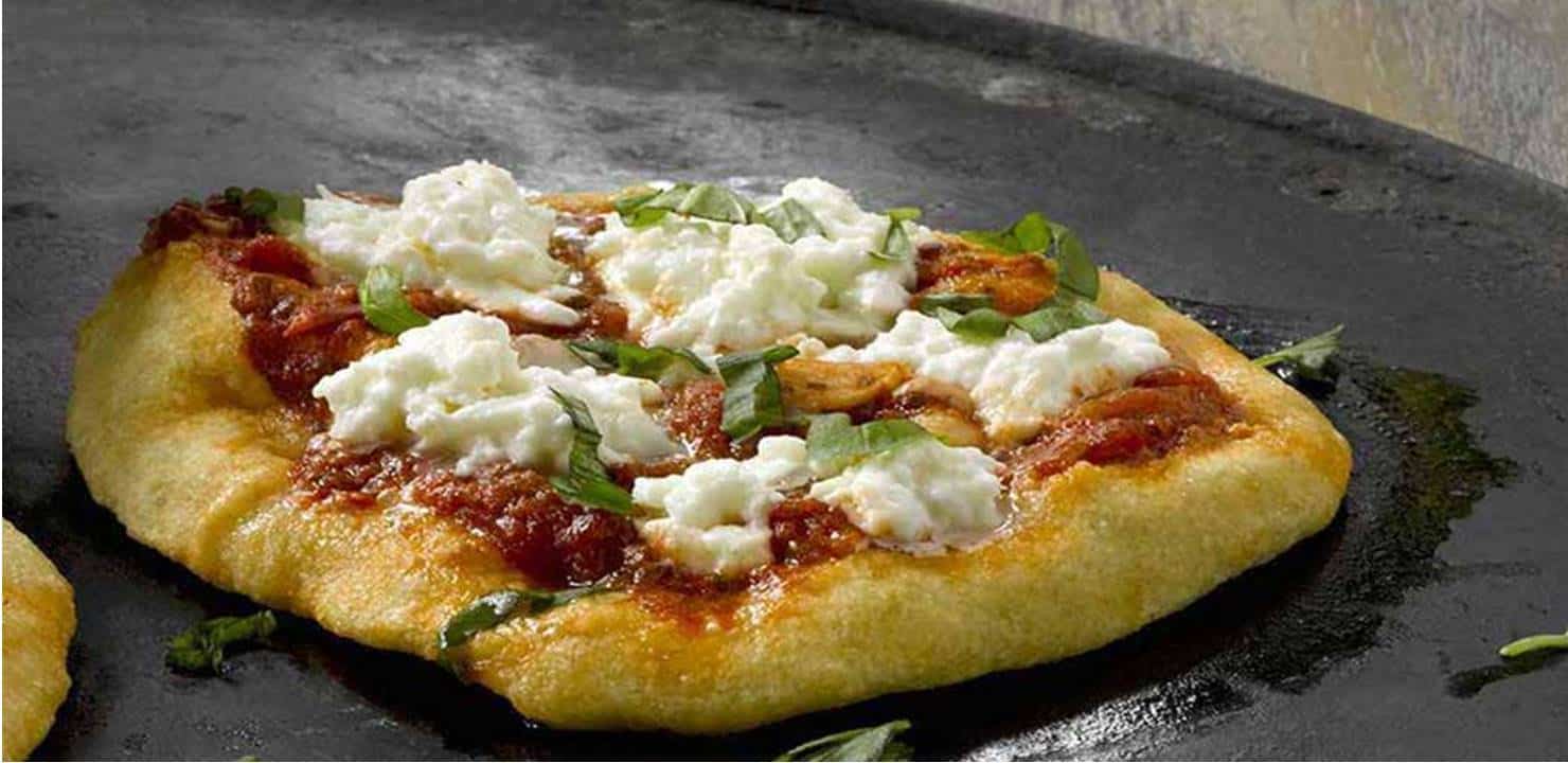 Pizza frita: uma receita rápida, fácil e deliciosa