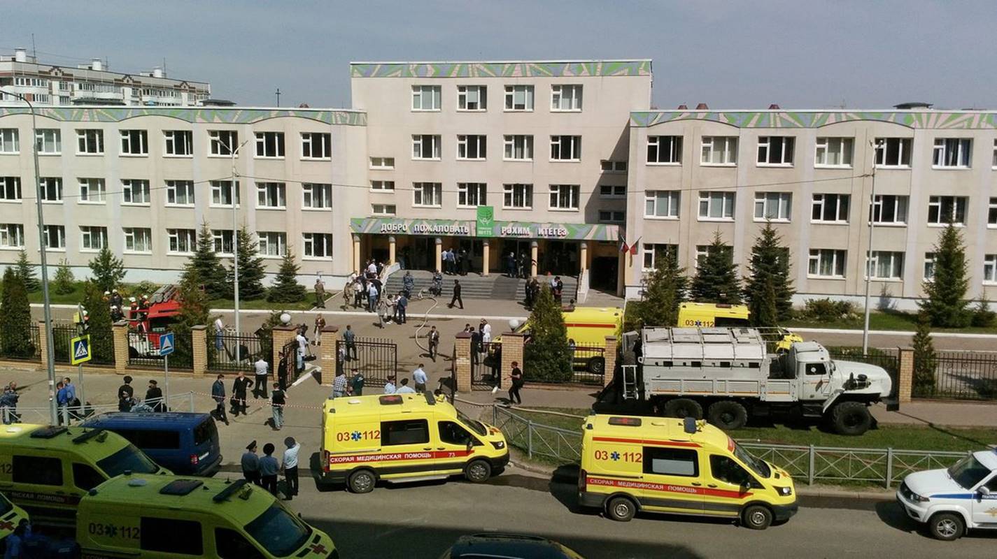 Tiroteio deixa 11 mortos e 30 feridos em escola na Rússia