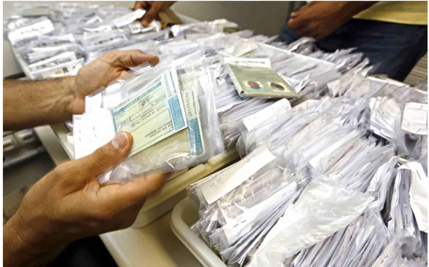 SAC tem quase 108 mil documentos esperando para serem retirados pela população