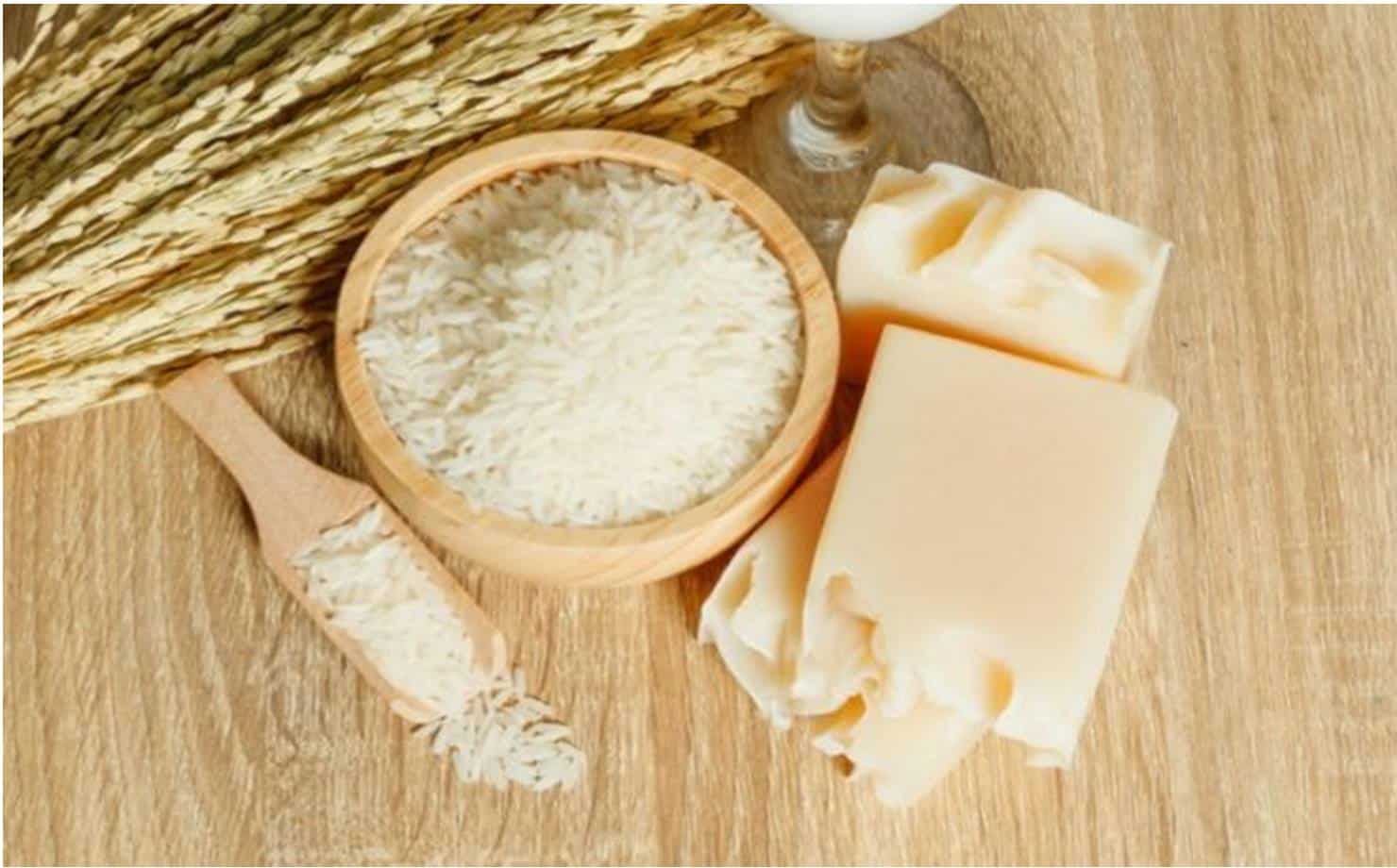 Como fazer sabonete de leite de arroz para remover manchas na pele