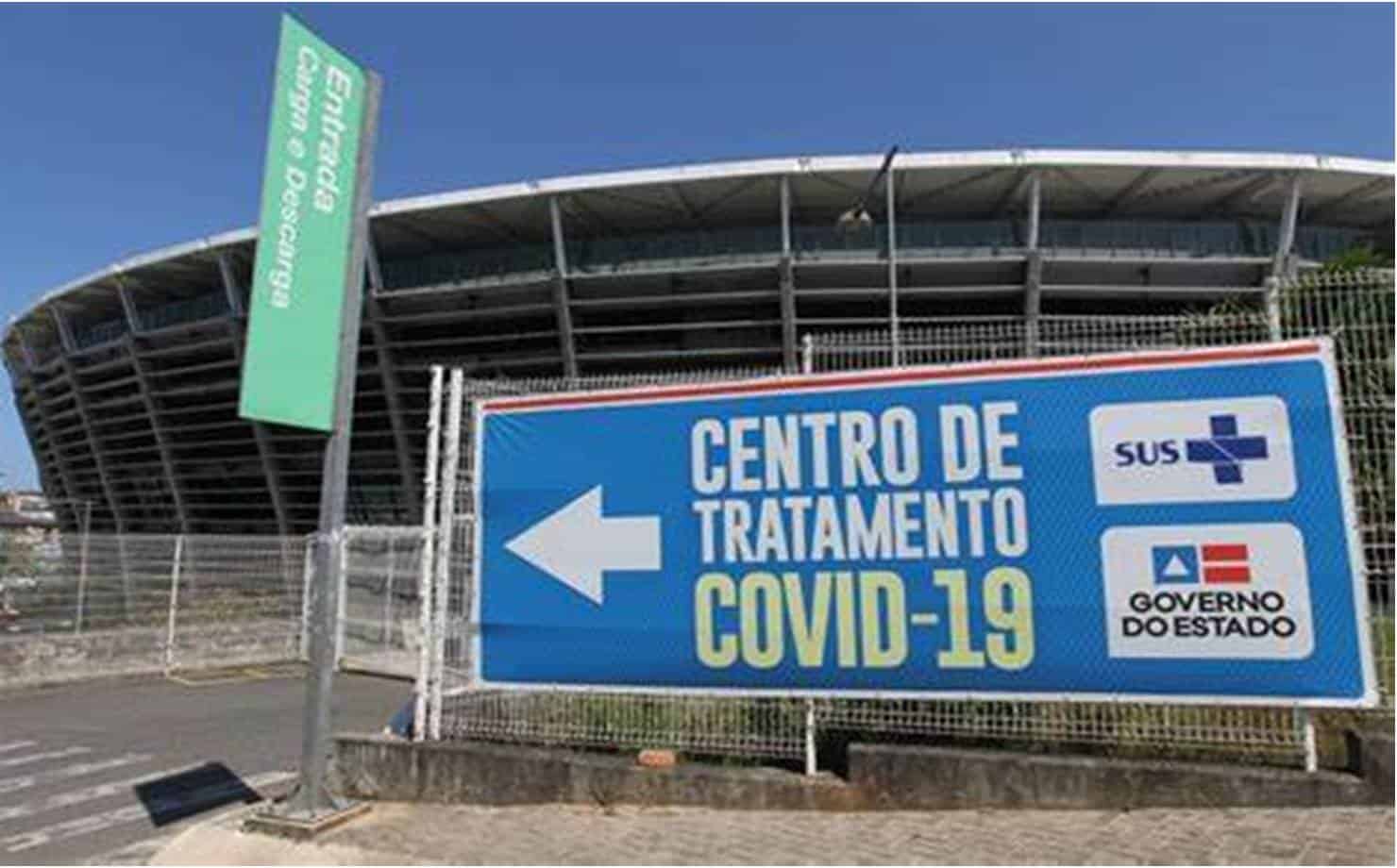Hospital de campanha da Arena Fonte Nova é desmobilizado