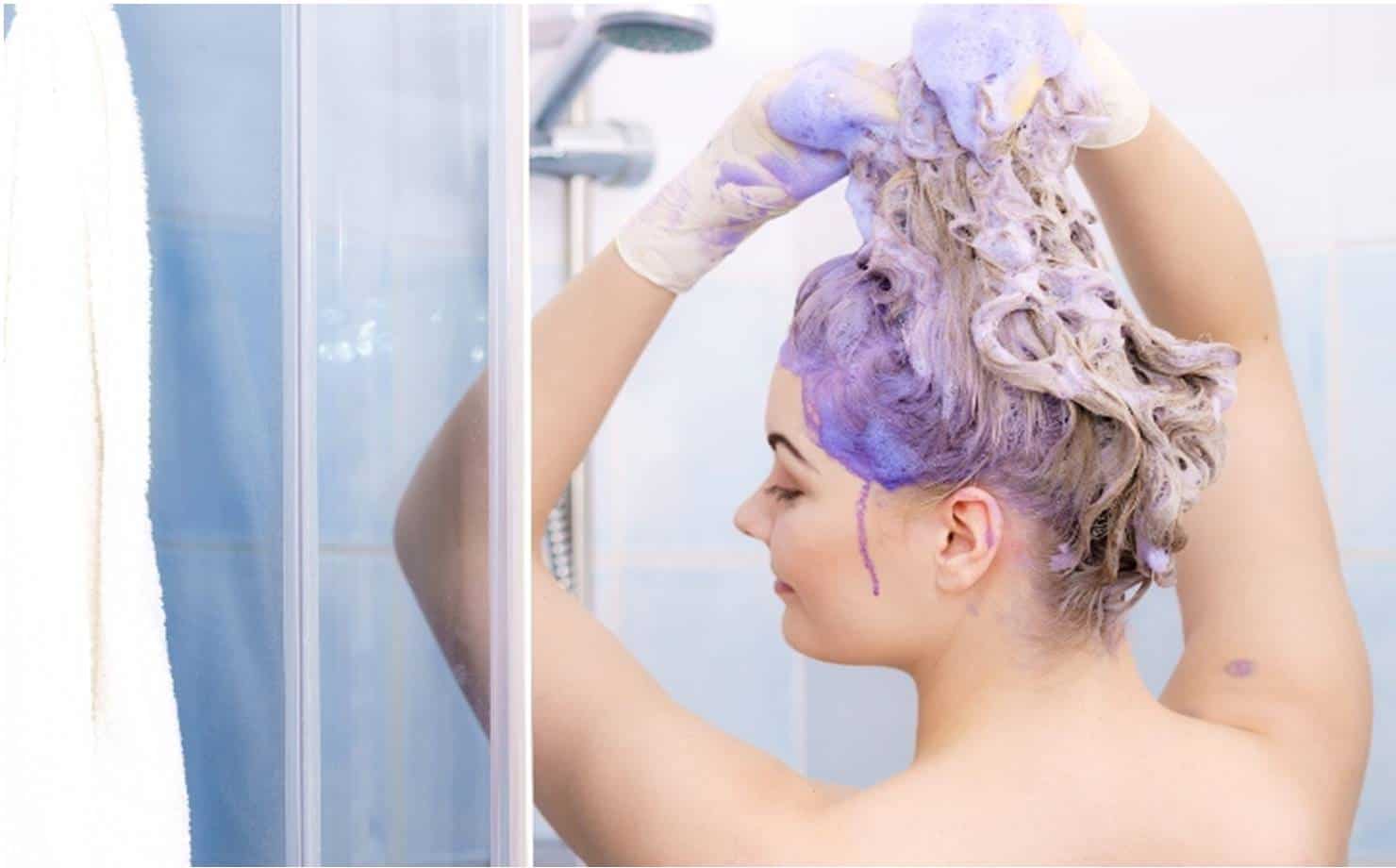 Shampoo caseiro para matizar cabelos grisalhos ou platinados