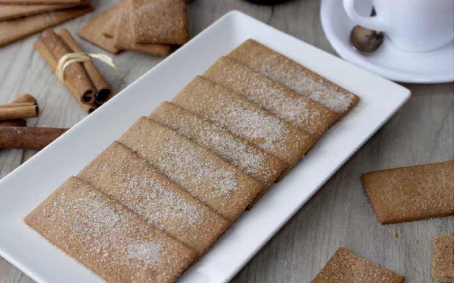 Prepare deliciosos biscoitos de canela com poucos ingredientes