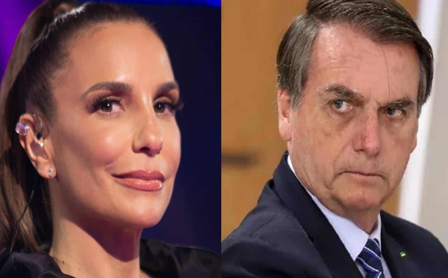Bolsonaro deixa hospital e ataca Ivete Sangalo: “Acabou a teta gorda”