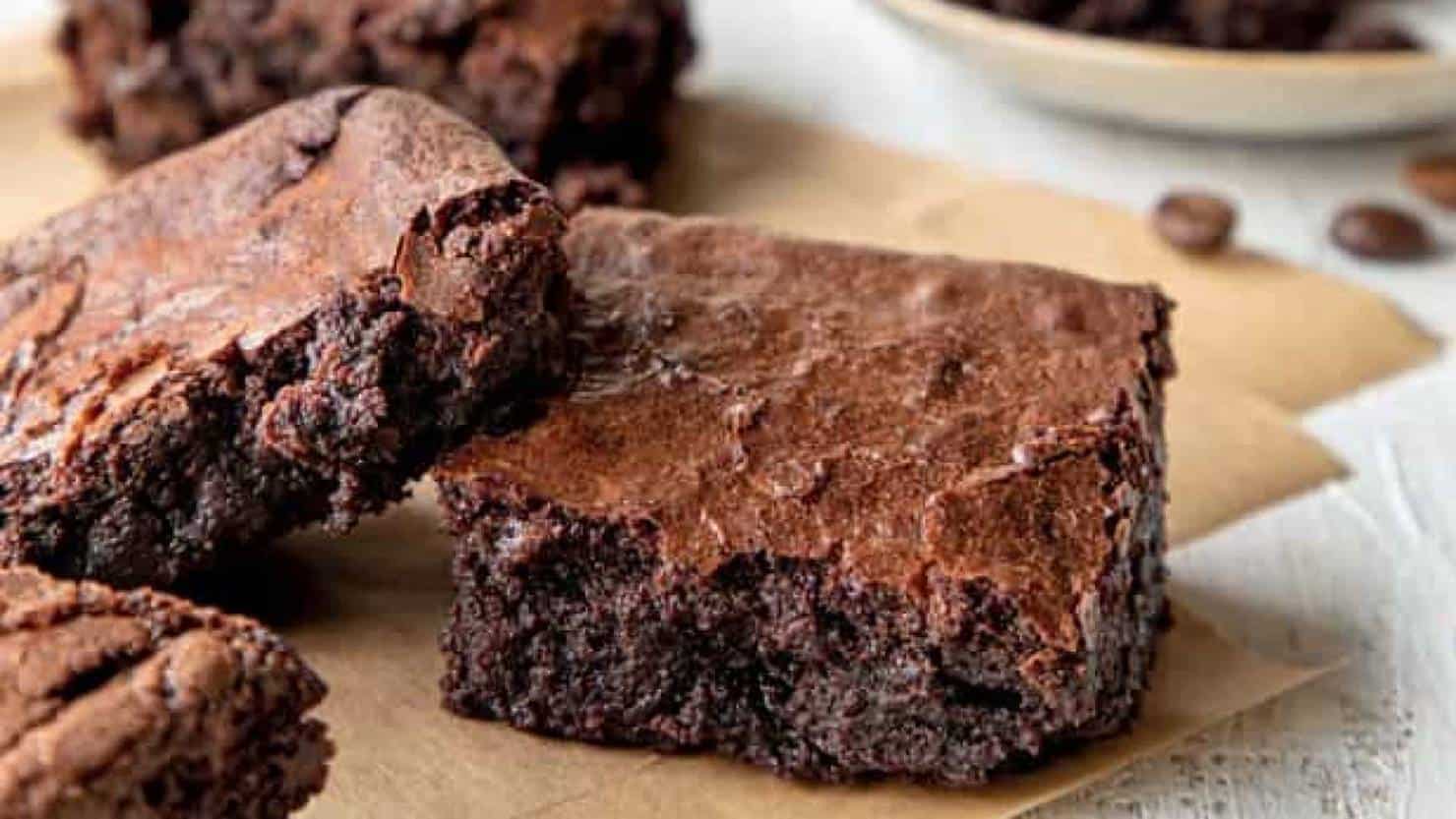 Brownies de chocolate e café: uma receita diferente e irresistível