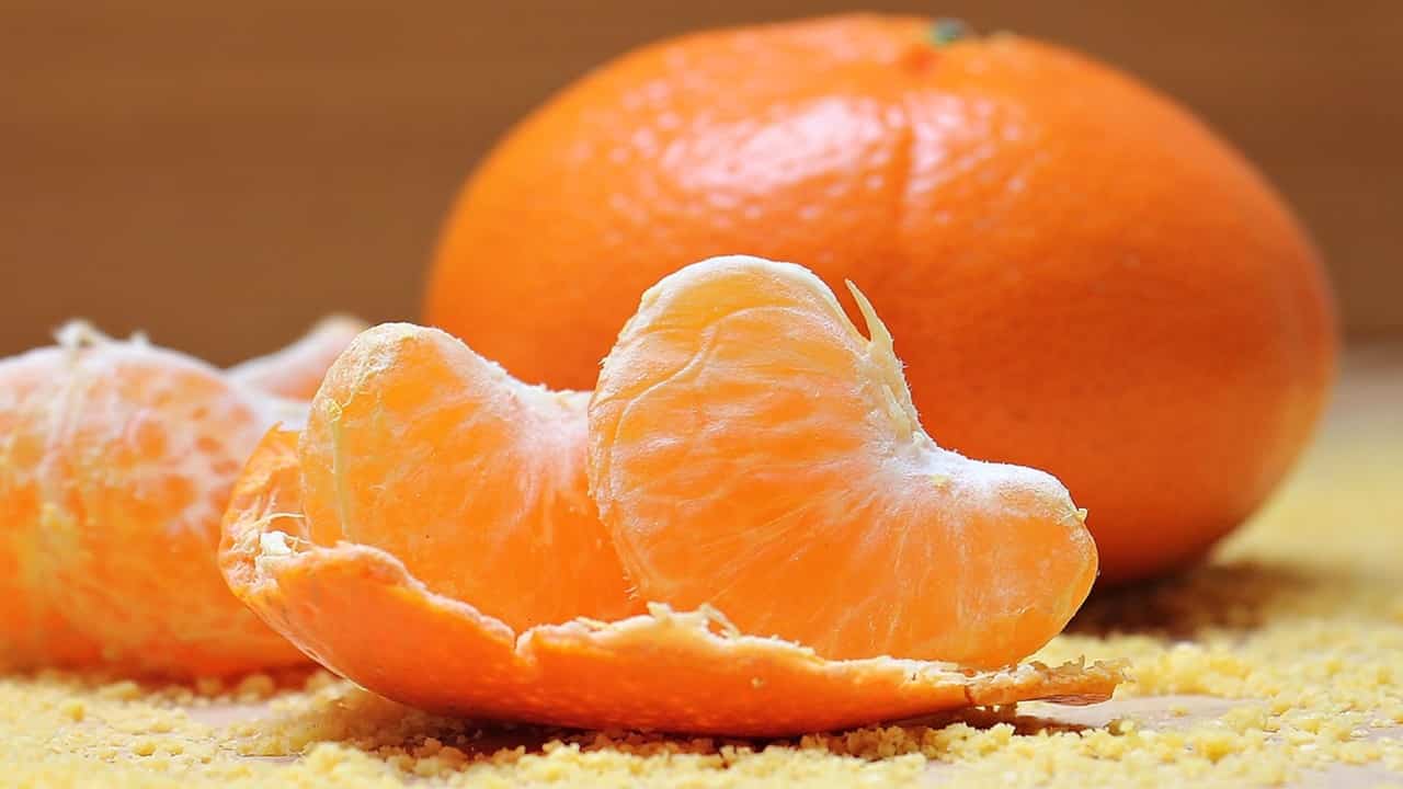 Smoothie de tangerina com leite de aveia