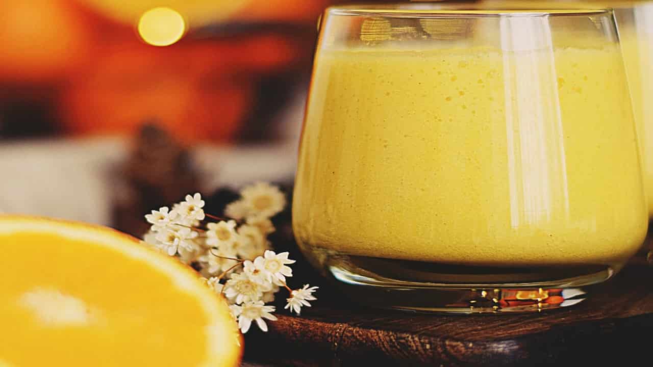 Smoothie de laranja, aproveite a vitamina C dessa bebida caseira